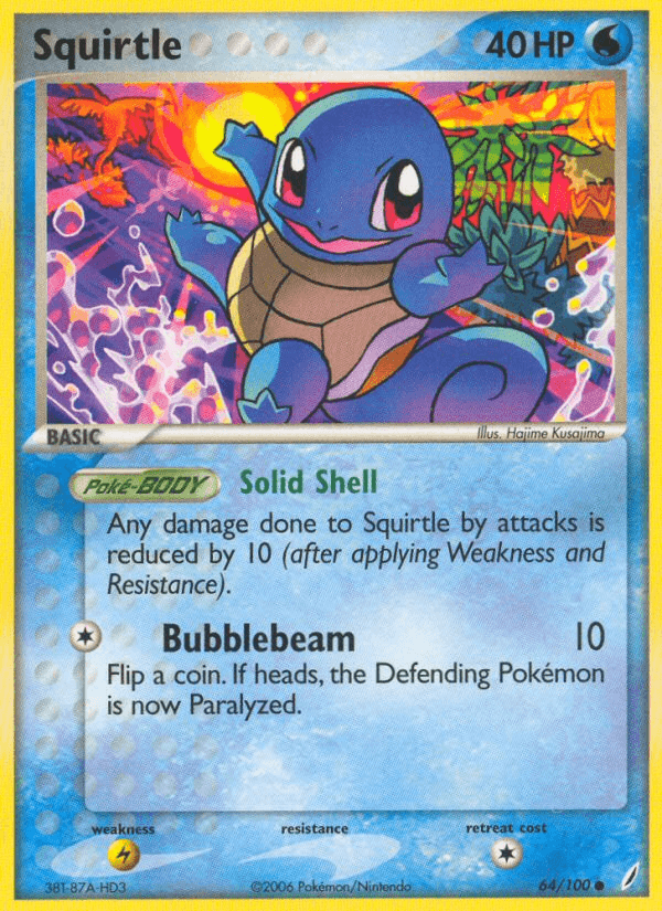Squirtle — Crystal Guardians #64