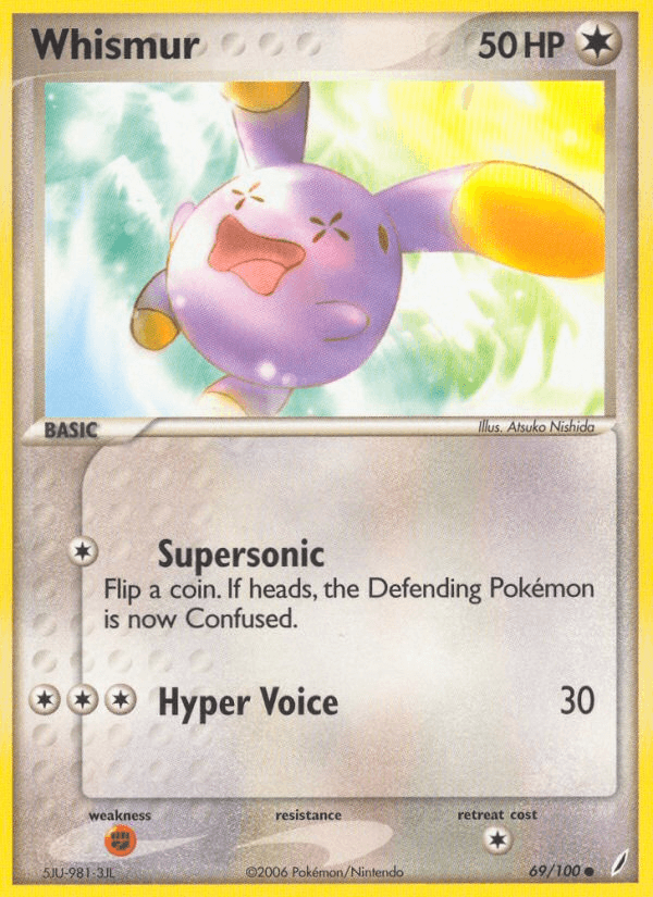 Whismur — Crystal Guardians #69