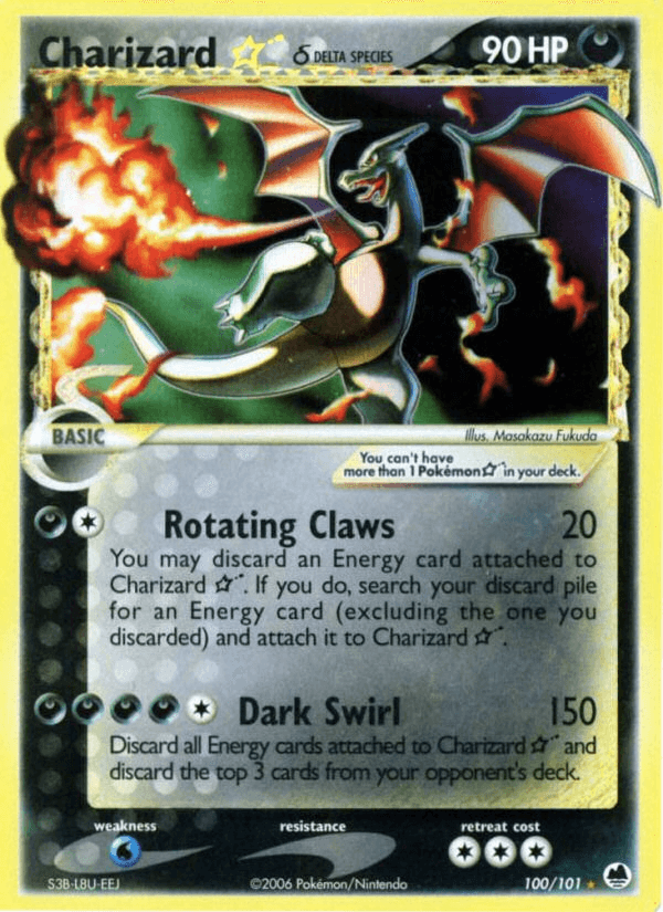Charizard ★ δ — Dragon Frontiers #100