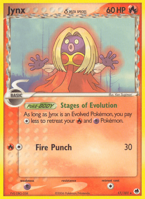 Jynx δ — Dragon Frontiers #17