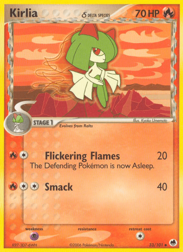 Kirlia δ — Dragon Frontiers #33