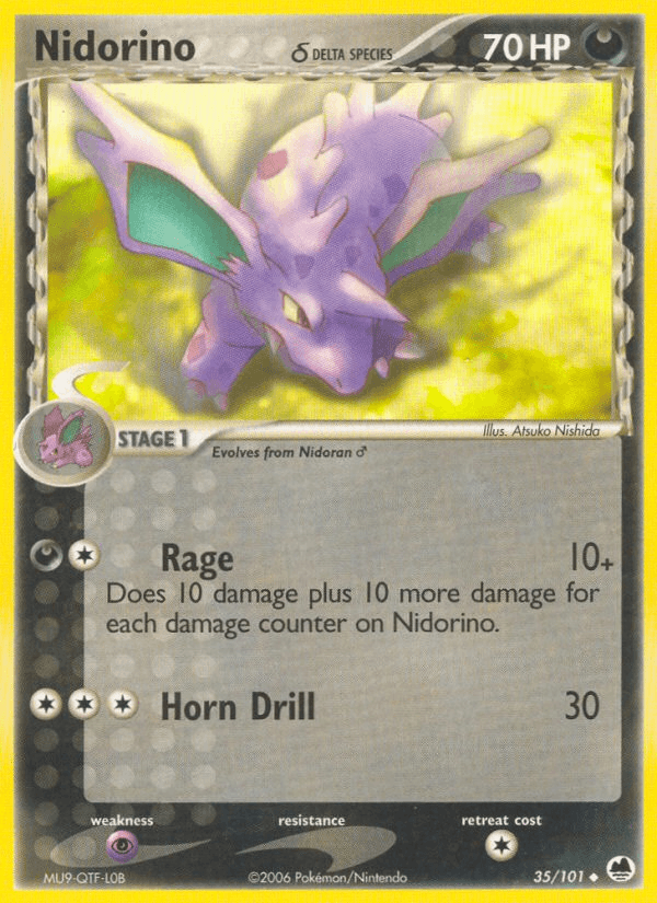Nidorino δ — Dragon Frontiers #35