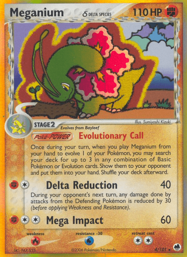 Meganium δ — Dragon Frontiers #4