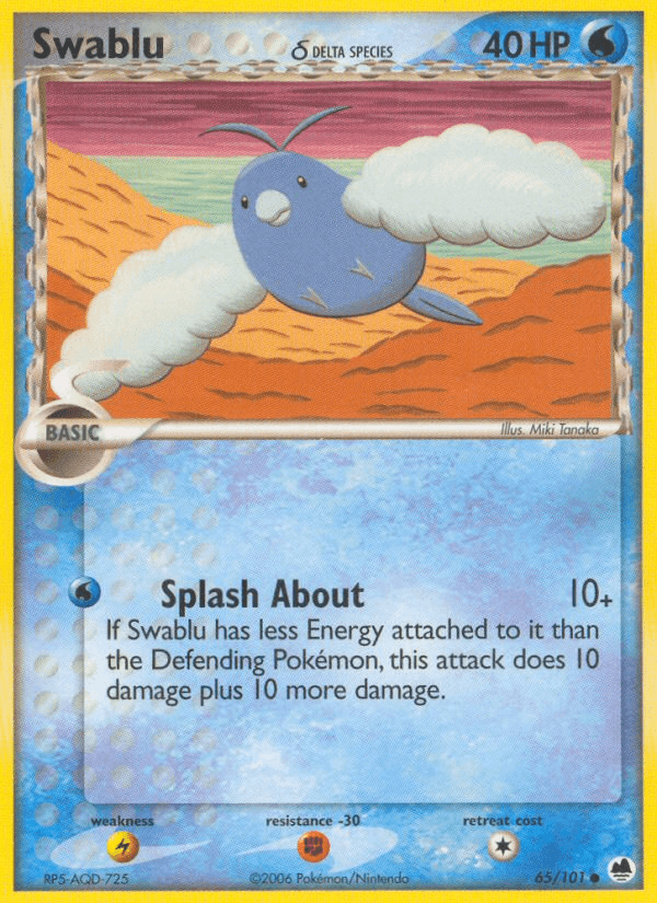 Swablu δ — Dragon Frontiers #65
