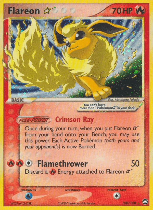 Flareon ★ — Power Keepers #100