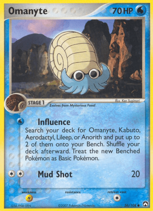 Omanyte — Power Keepers #56