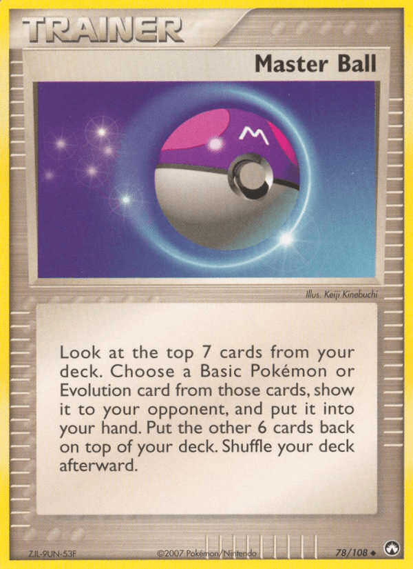 Master Ball — Power Keepers #78