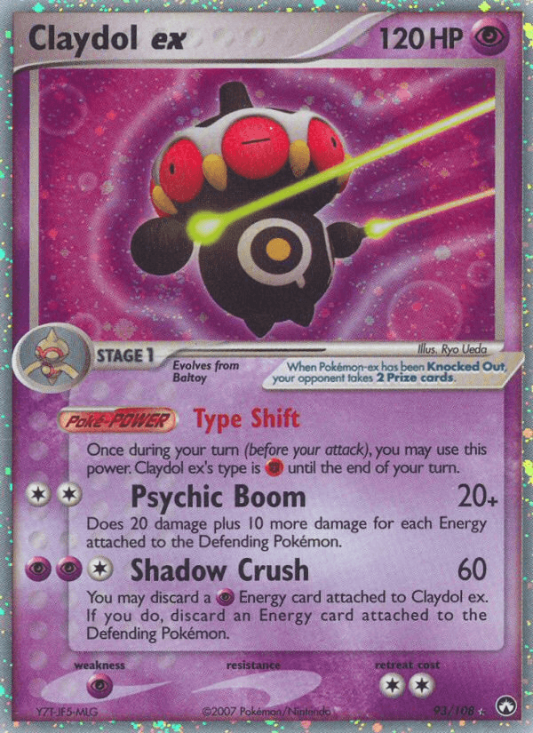 Claydol ex — Power Keepers #93