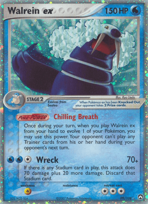 Walrein ex — Power Keepers #99