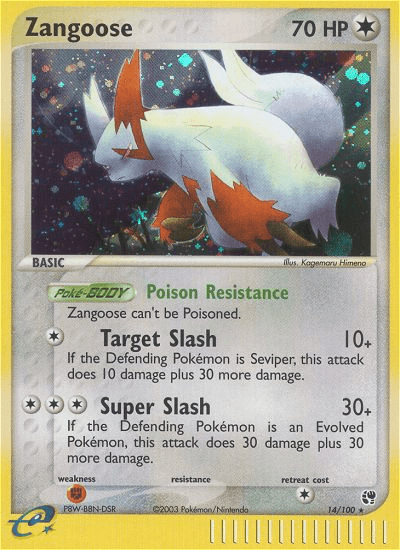 Zangoose — Sandstorm #14