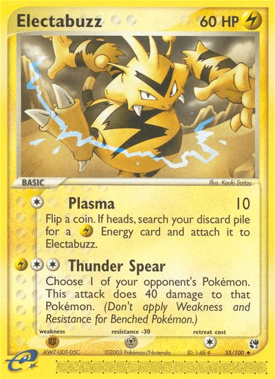 Electabuzz — Sandstorm #35