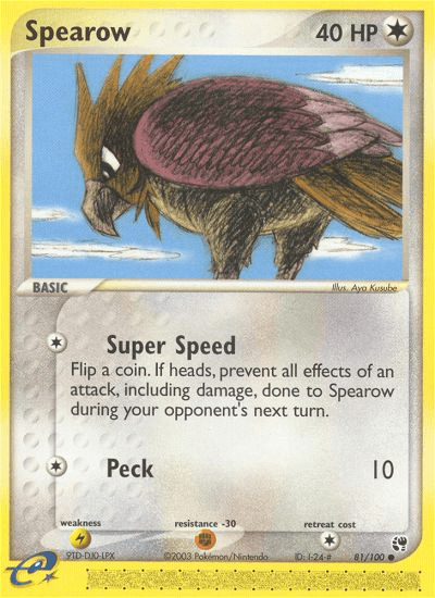 Spearow — Sandstorm #81