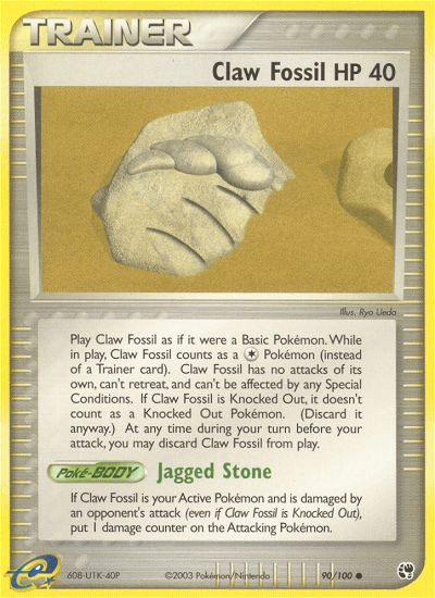 Claw Fossil — Sandstorm #90