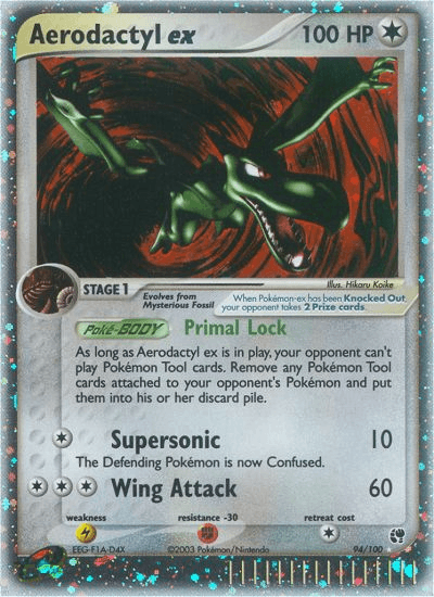 Aerodactyl ex — Sandstorm #94