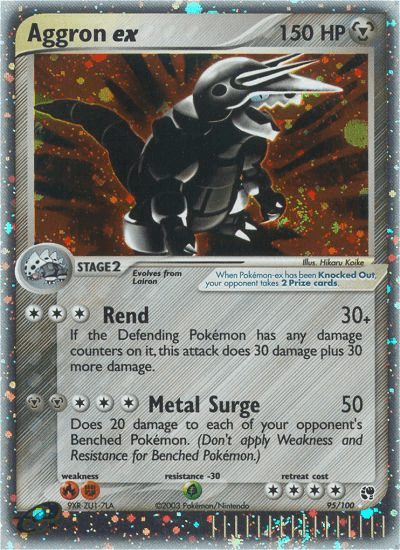 Aggron ex — Sandstorm #95