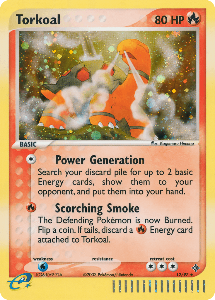 Torkoal — Dragon #12
