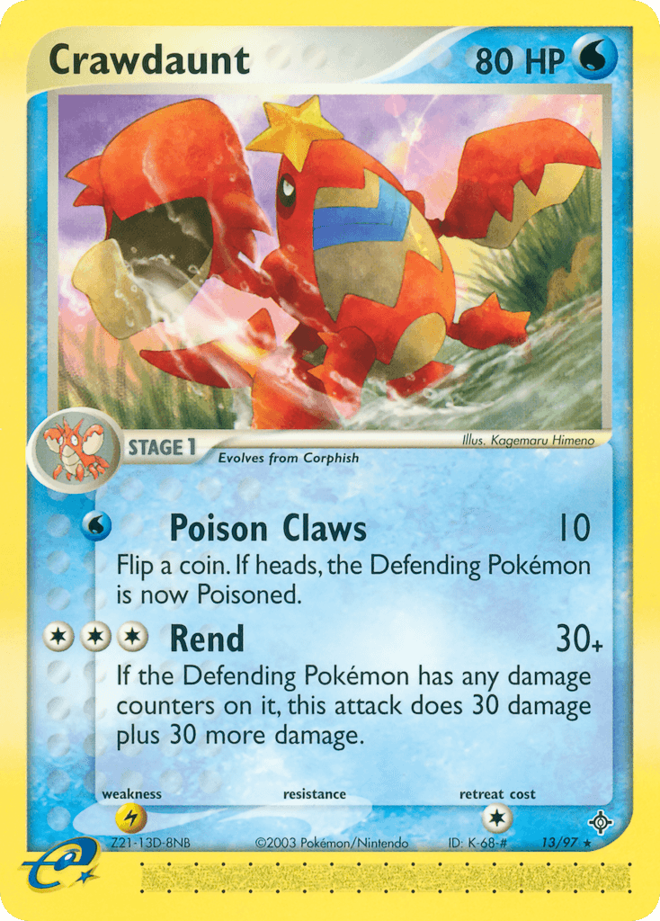 Crawdaunt — Dragon #13