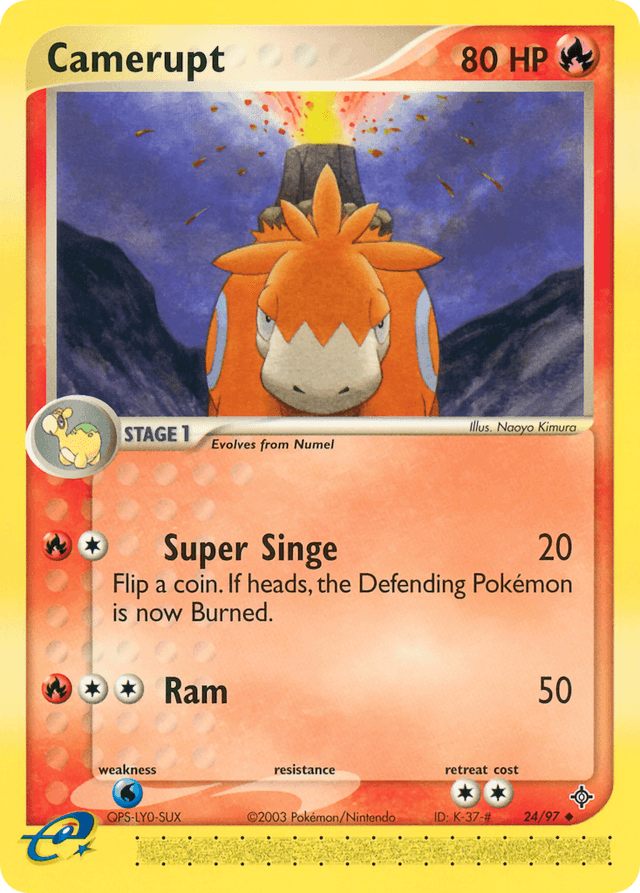 Camerupt — Dragon #24