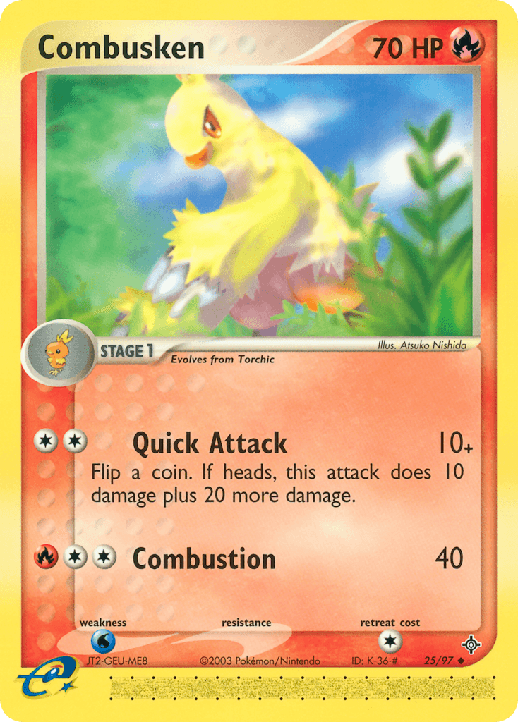Combusken — Dragon #25