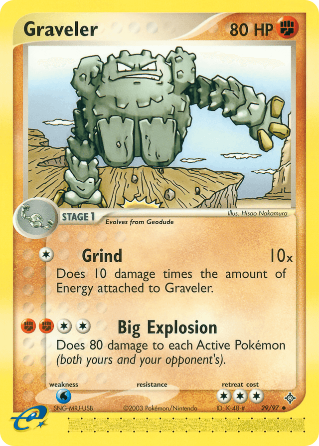 Graveler — Dragon #29