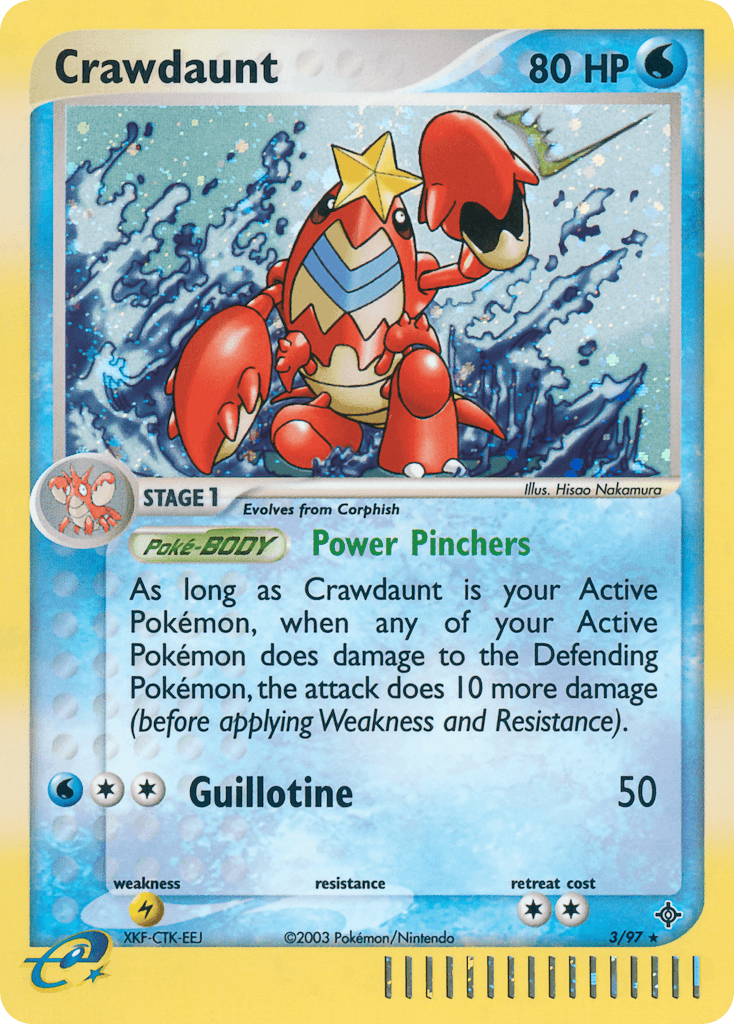 Crawdaunt — Dragon #3