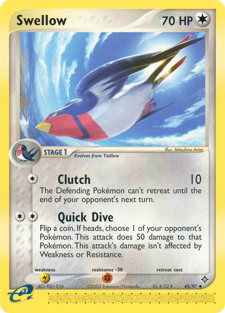 Swellow — Dragon #45