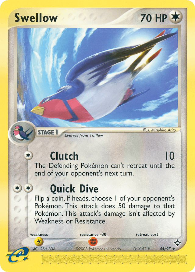 Swellow — Dragon #45