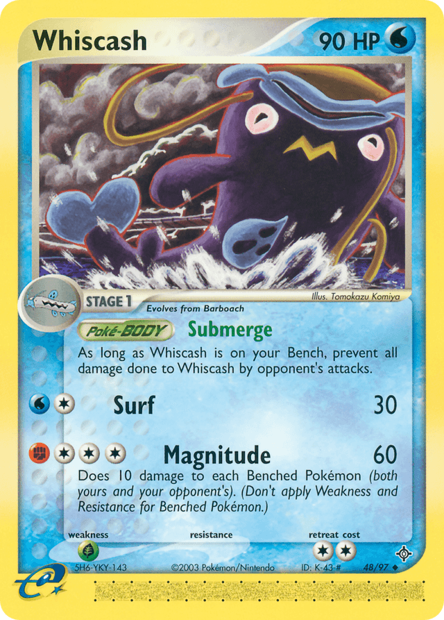 Whiscash — Dragon #48