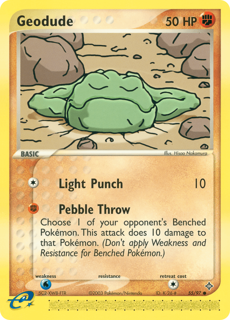 Geodude — Dragon #55