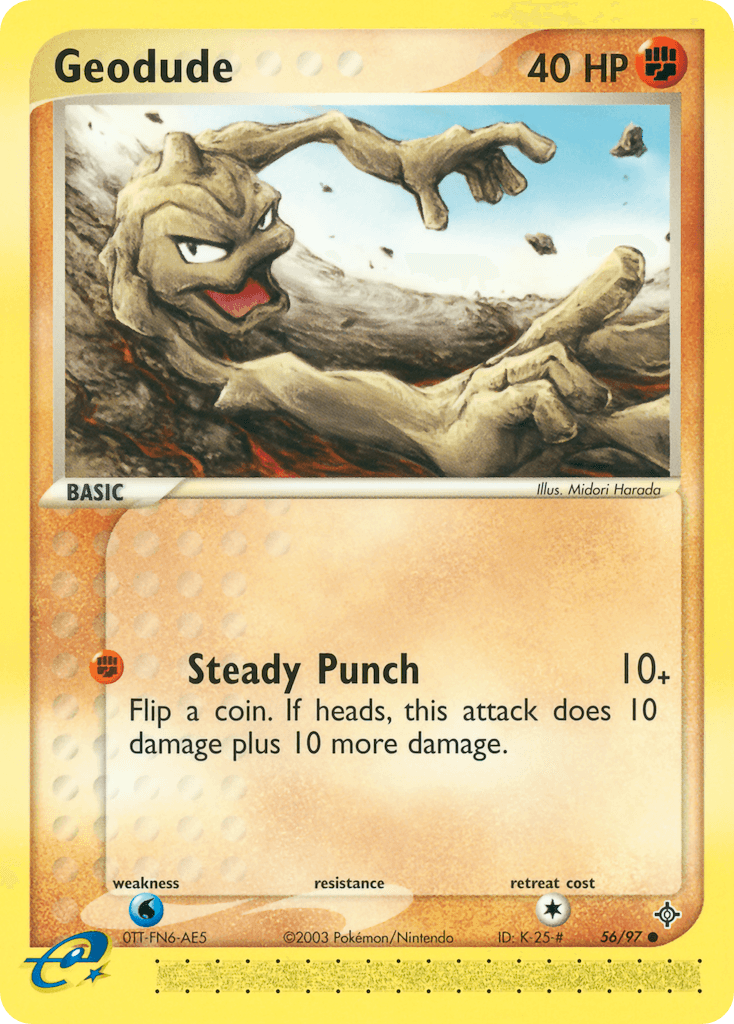Geodude — Dragon #56