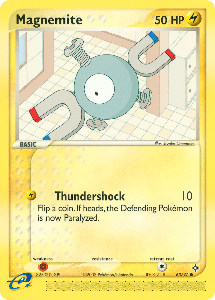 Magnemite — Dragon #63