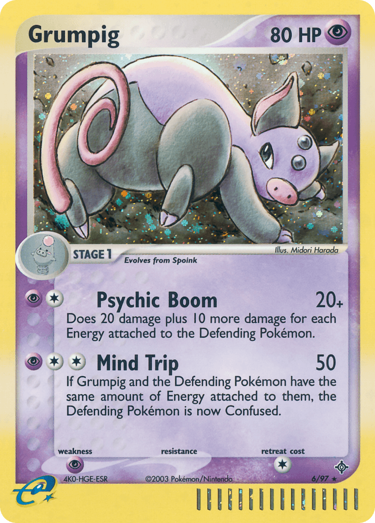 Grumpig — Dragon #6