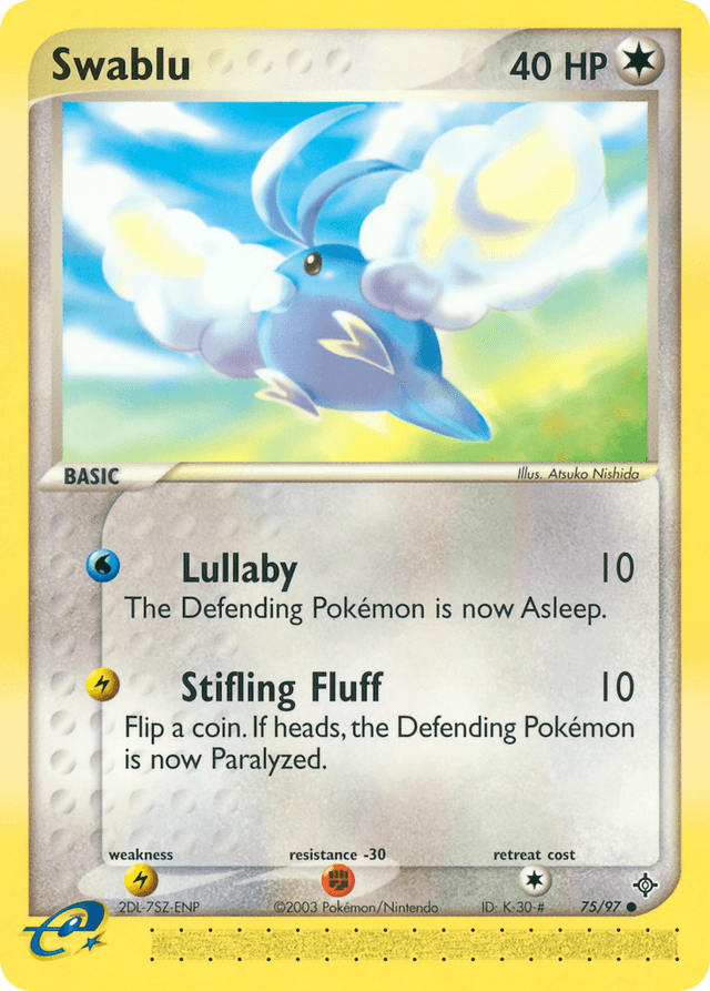 Swablu — Dragon #75