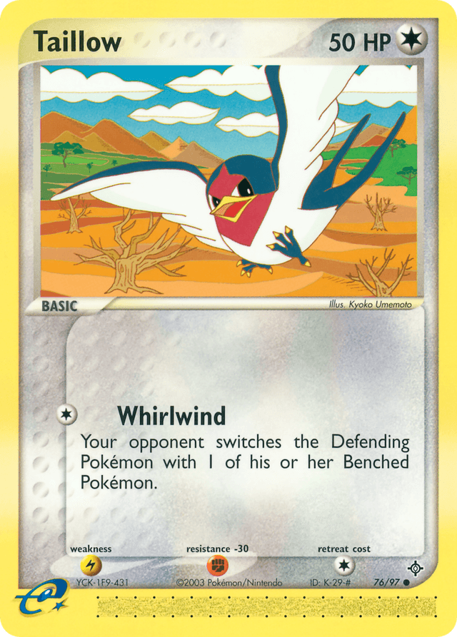 Taillow — Dragon #76