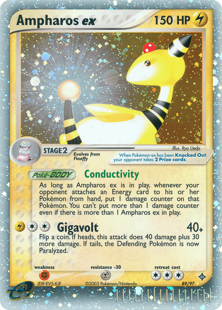 Ampharos ex — Dragon #89