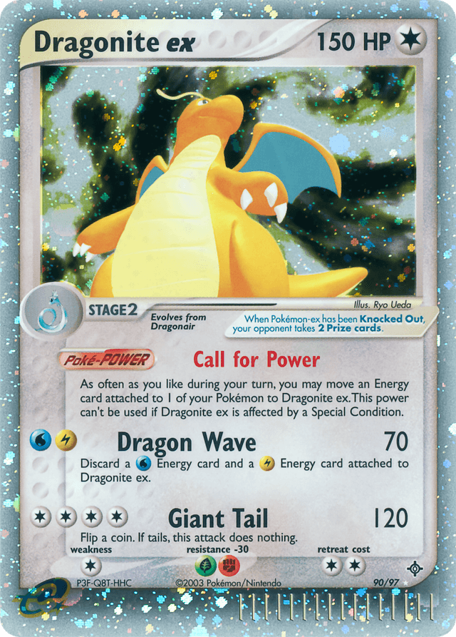 Dragonite ex — Dragon #90