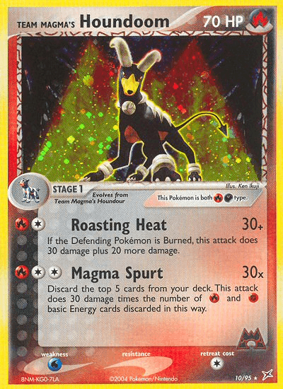 Team Magma's Houndoom — Team Magma vs Team Aqua #10