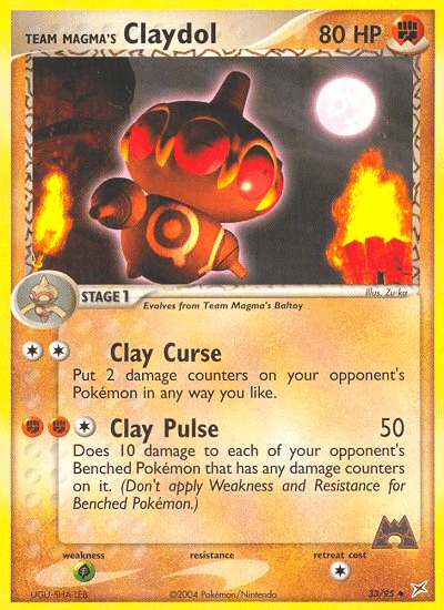 Team Magma's Claydol — Team Magma vs Team Aqua #33