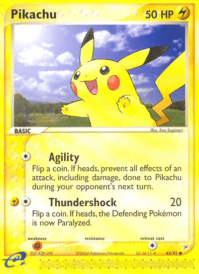 Pikachu — Team Magma vs Team Aqua #43