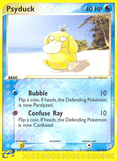 Psyduck — Team Magma vs Team Aqua #44
