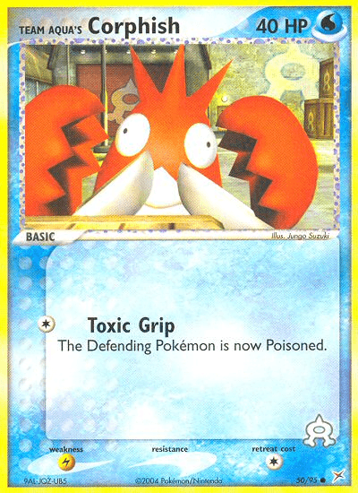Team Aqua's Corphish — Team Magma vs Team Aqua #50