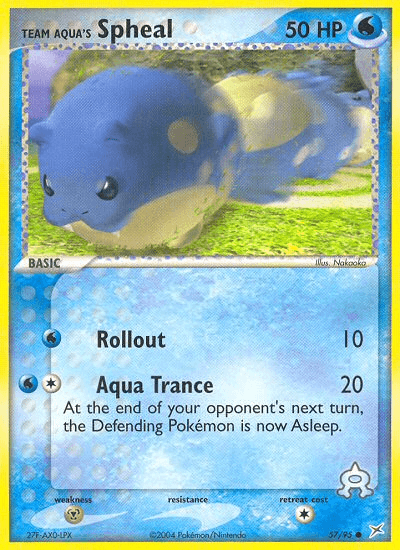 Team Aqua's Spheal — Team Magma vs Team Aqua #57