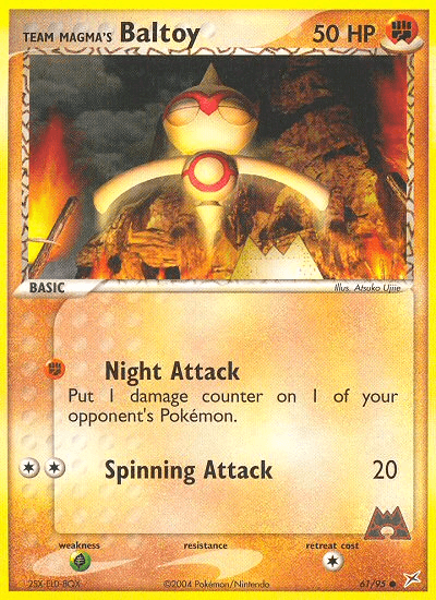 Team Magma's Baltoy — Team Magma vs Team Aqua #61