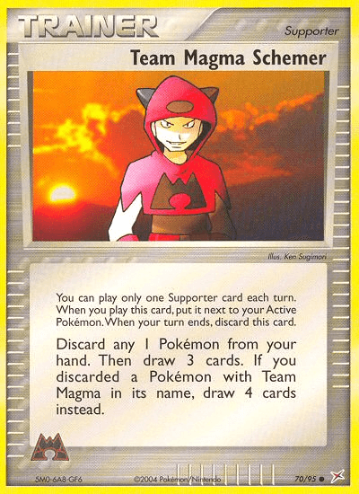 Team Magma Schemer — Team Magma vs Team Aqua #70