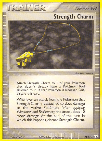 Strength Charm — Team Magma vs Team Aqua #74