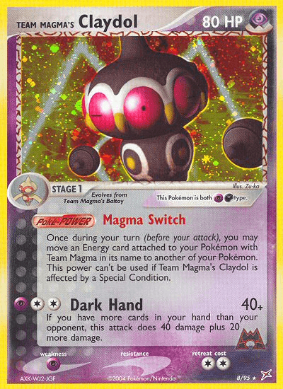 Team Magma's Claydol — Team Magma vs Team Aqua #8