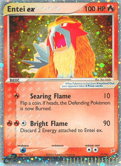Entei ex — Team Magma vs Team Aqua #91