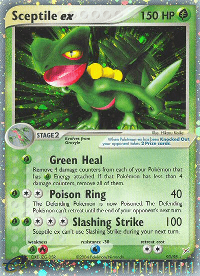 Sceptile ex — Team Magma vs Team Aqua #93