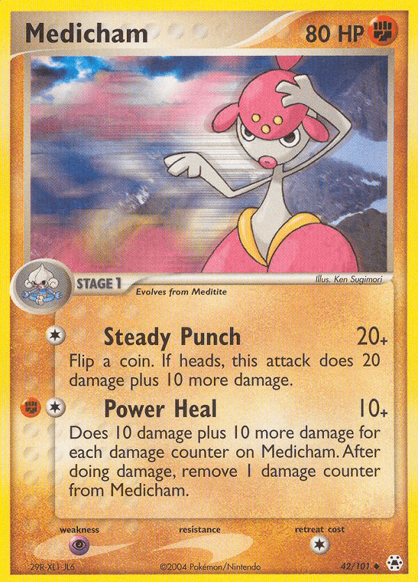 Medicham — Hidden Legends #42