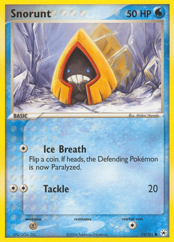 Snorunt — Hidden Legends #73